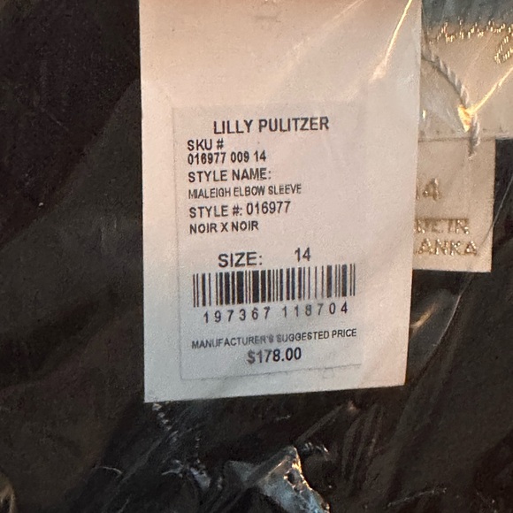 Lilly Pulitzer linen dress, 14, ⭐️NWT⭐️ - Picture 7 of 7